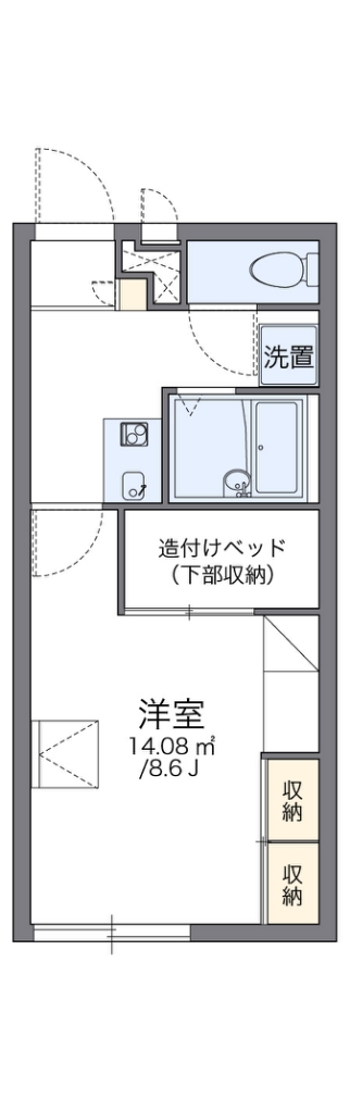 レオパレスヴィヴレ 間取り