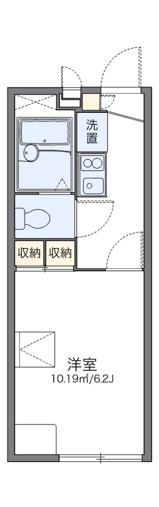 レオパレス飛鳥 間取り