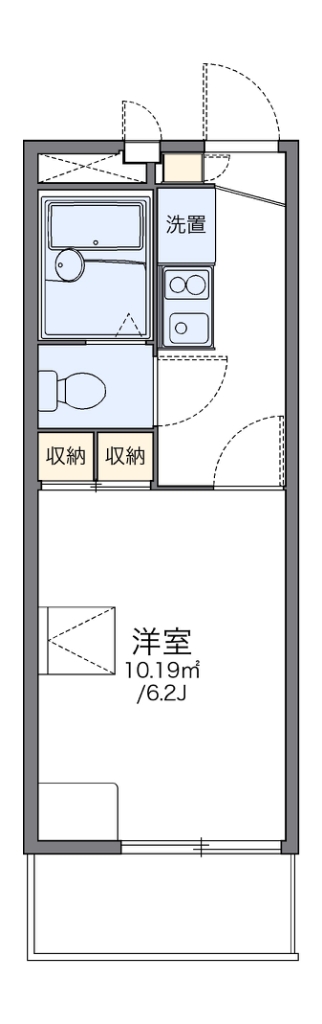 レオパレスサン・ビレッジⅠ 間取り