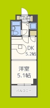 クローバー御幣島 間取り