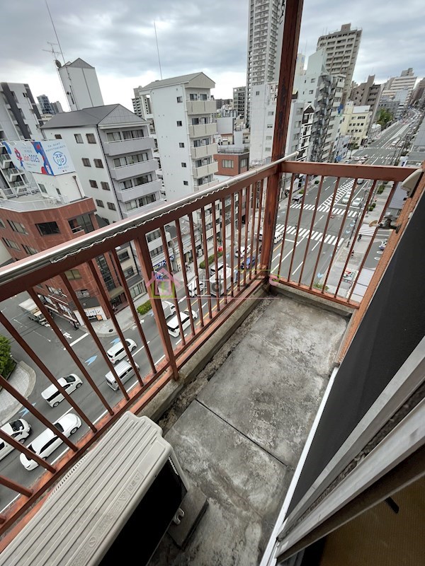 シティアーク上町台 ベランダ