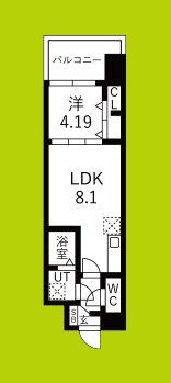 ATLAS加賀屋 間取り図