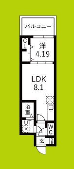 ATLAS加賀屋 間取り図