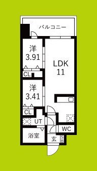ATLAS加賀屋 間取り