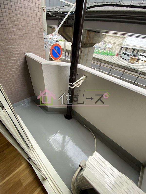 シャトレ下新庄 ベランダ
