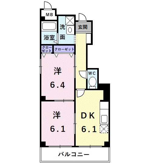 アンジュメゾン 間取り
