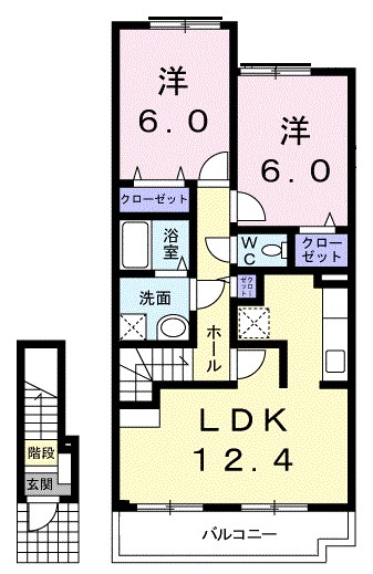 ガーデンハウスＹＨ 間取り