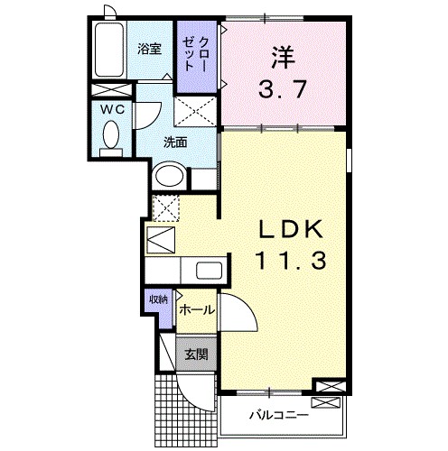 ラシュレ 間取り
