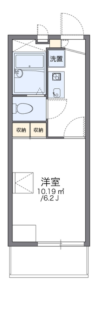 レオパレスかおり 間取り