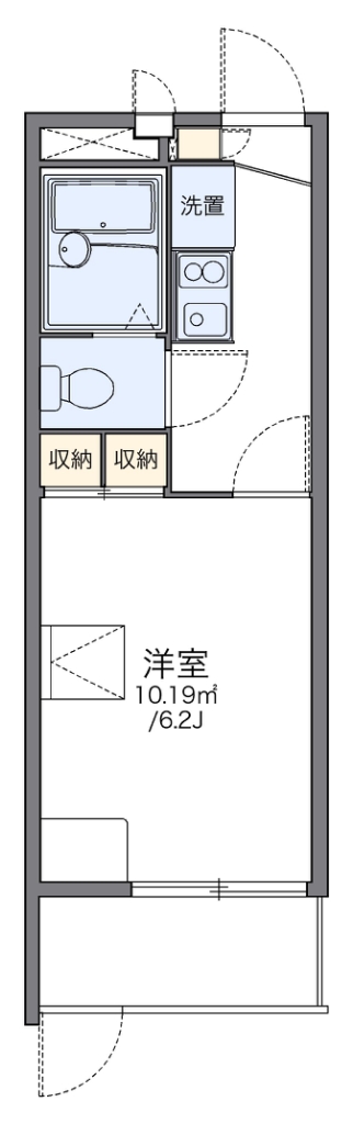 レオパレスＯＨＮＯ 間取り