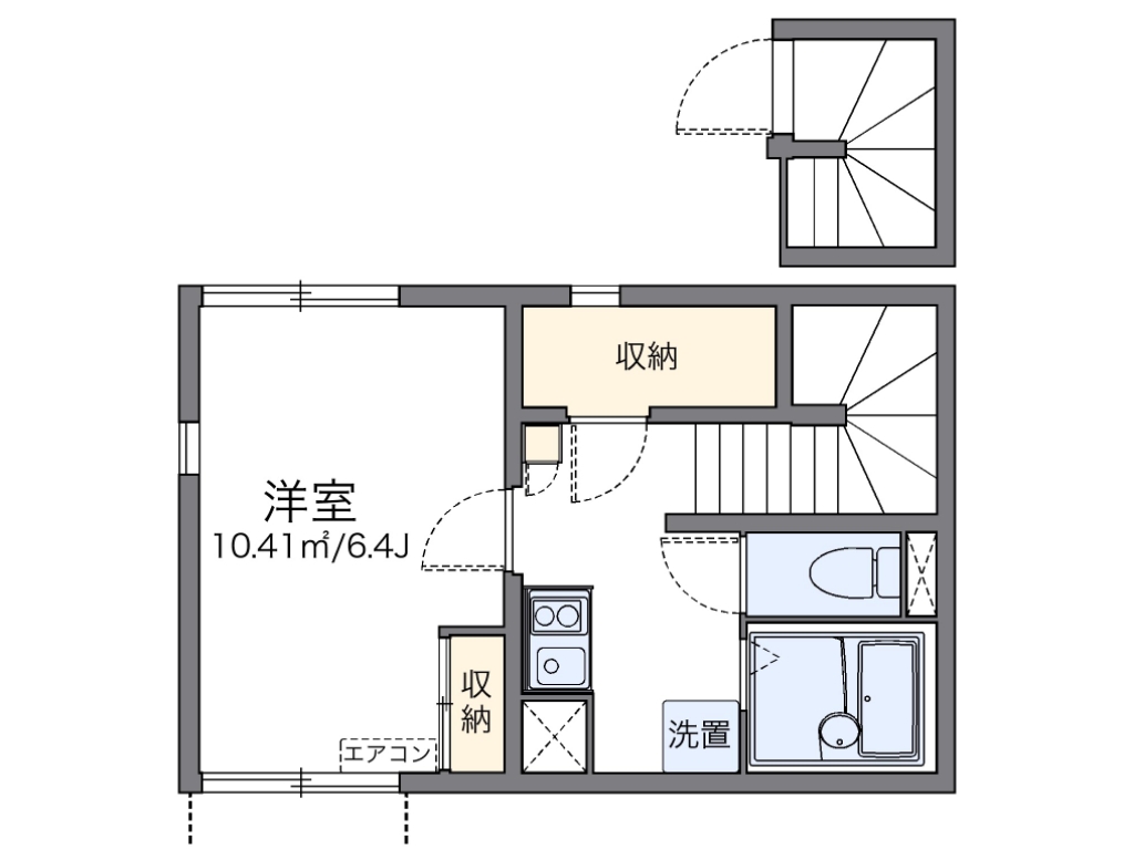 レオネクストＨＯＲＩⅡ 間取り