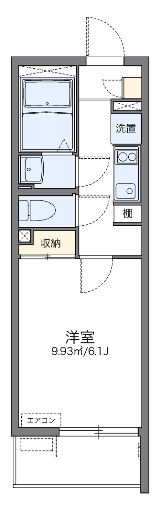 レオネクストアブリール天満 間取り