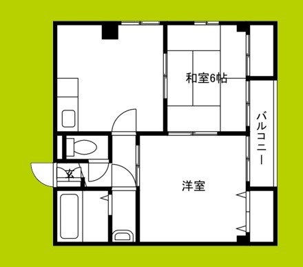 オーシャンビュー喜連西 間取り
