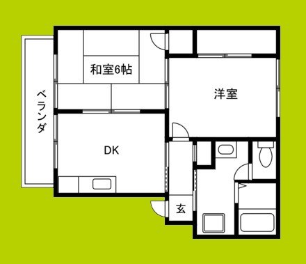 グリーンパークアネックス 間取り