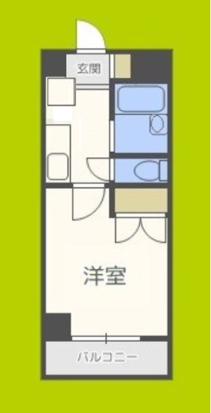 北梅田サニーアパートメント 間取り