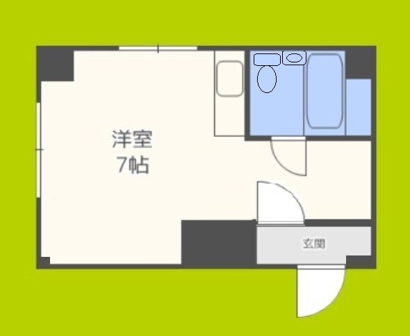 大宝　北天満ロイヤルハイツ 間取り