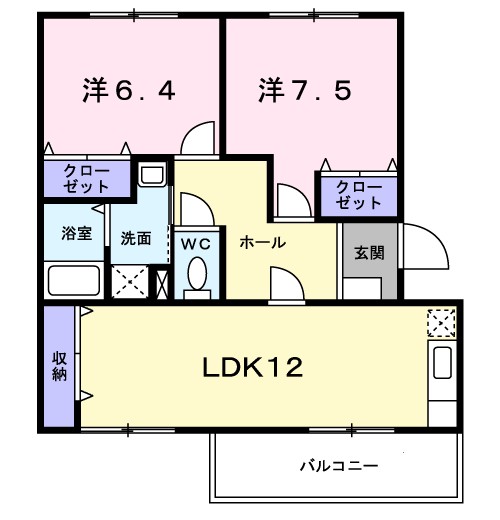 ＬＡＴＯＵＲ西公園 間取り