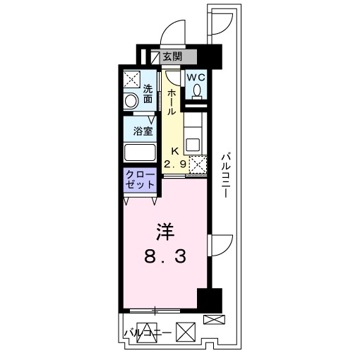 パークサイド宝塚 間取り