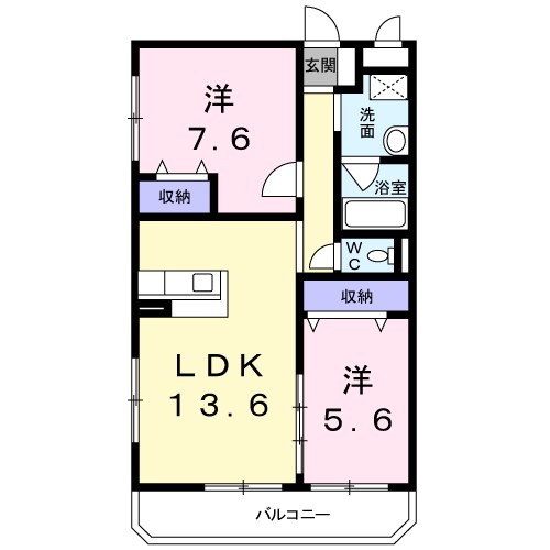 レフィナードⅡ 間取り