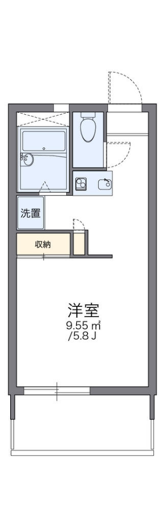 レオパレスヴィラ 間取り