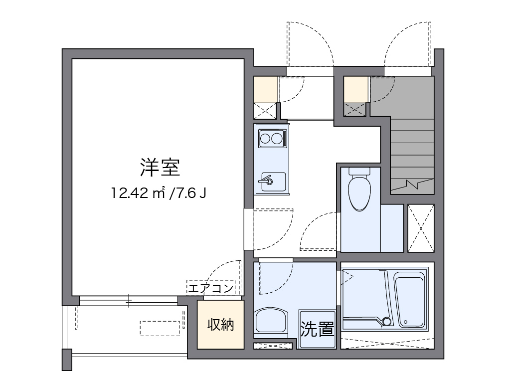 クレイノやよい 間取り