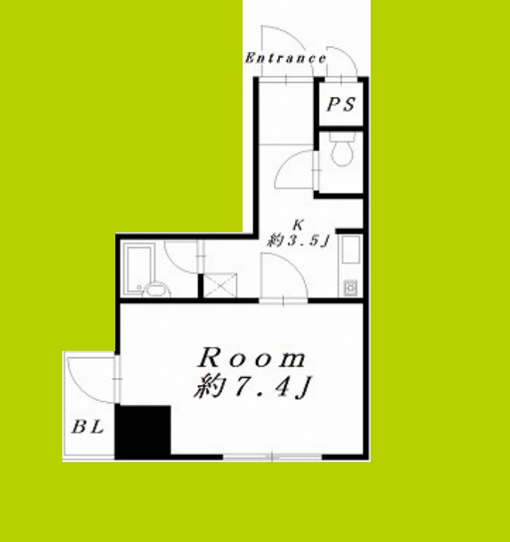 マンションタワーサイド 間取り