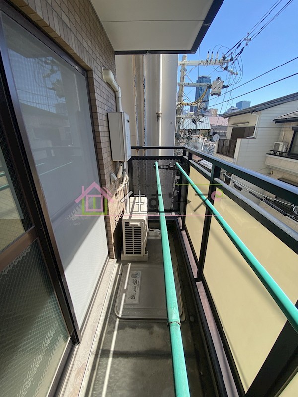 八幡ハイツ ベランダ