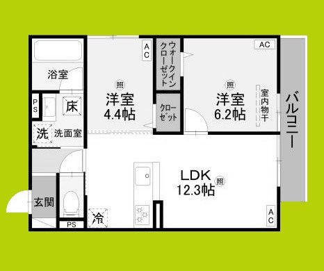 D-residence岡町 間取り