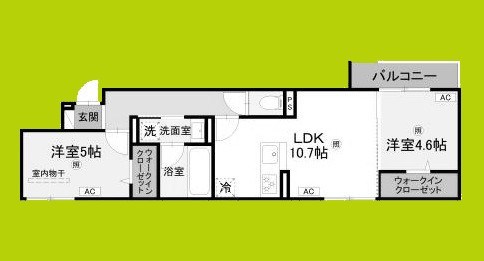 D-residence岡町 間取り