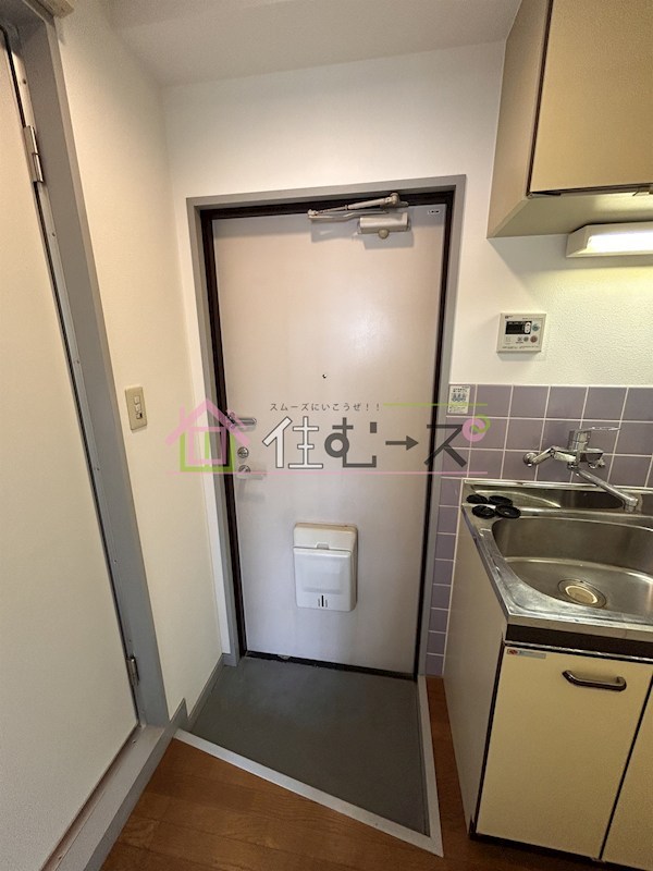 グロースコート東住吉 玄関