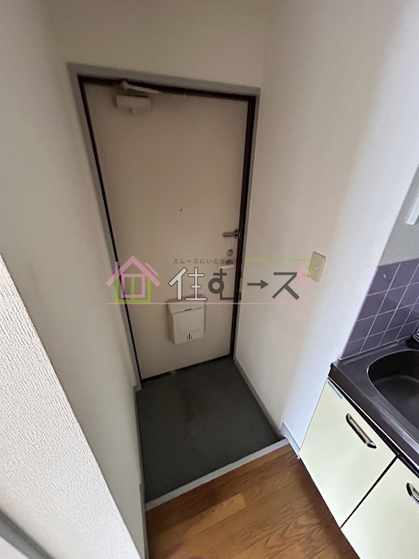 グロースコート東住吉 玄関