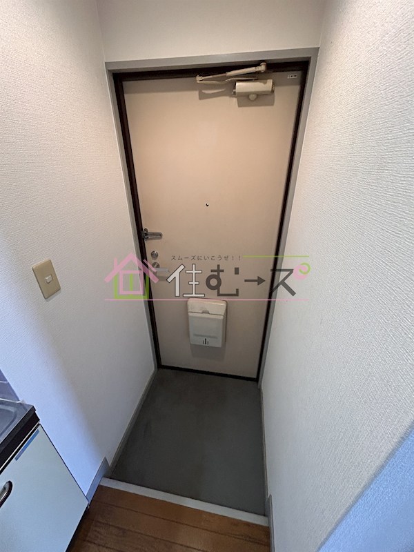 グロースコート東住吉 玄関