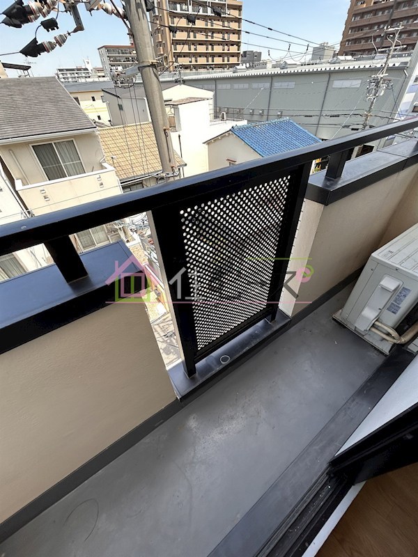 グロースコート東住吉 ベランダ