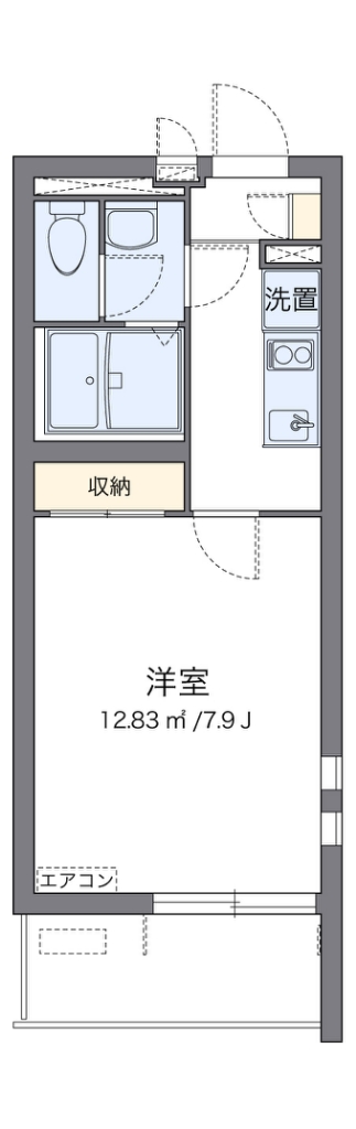 クレイノ敬 間取り