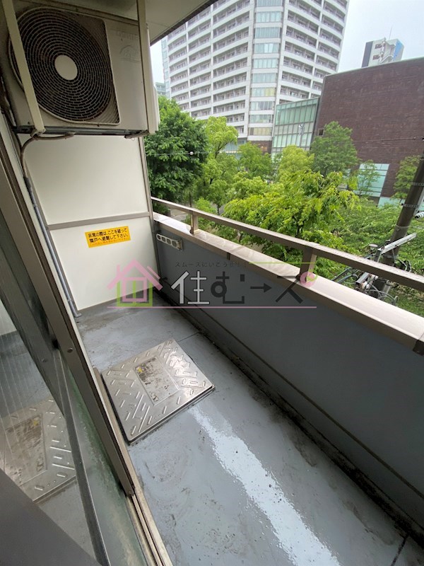 B-RISE新町 ベランダ