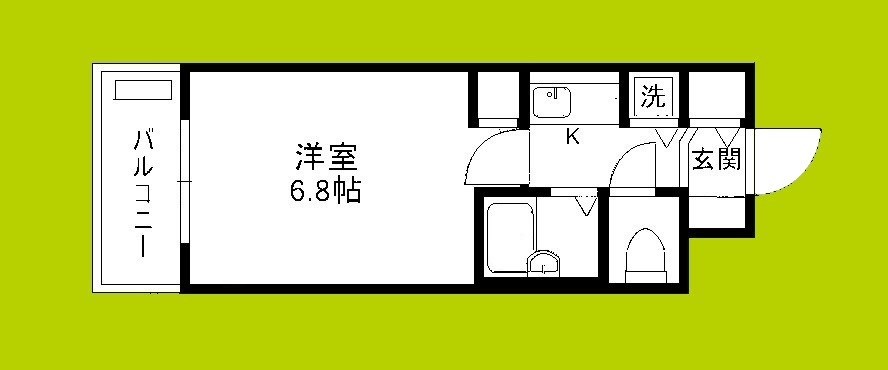 プレサンス同心アーバンステージ 間取り