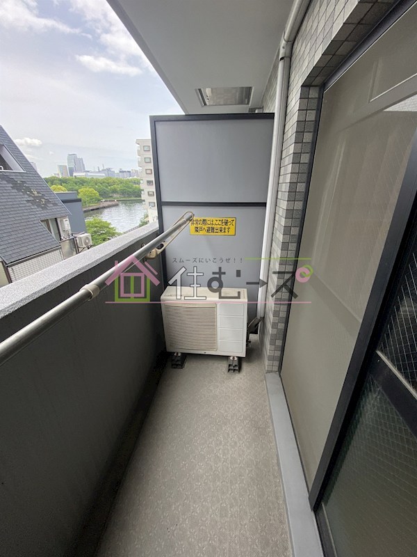 エスリード大阪城北 ベランダ