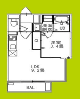 リテラス光善寺 間取り