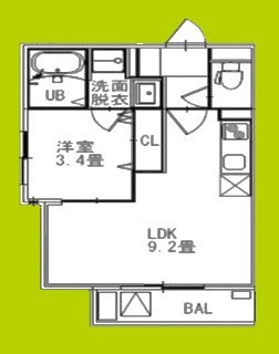 リテラス光善寺 間取り