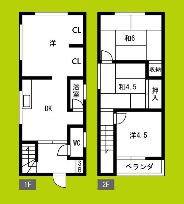 J-012 都島南通2丁目戸建 間取り