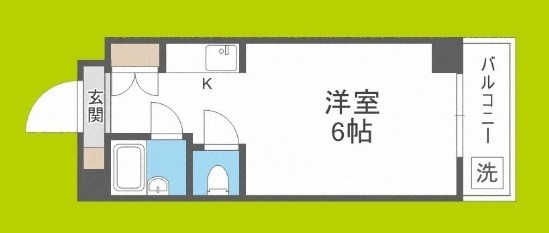 プレジデント横田 間取り図