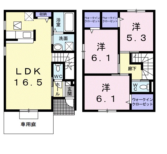 サンレミ壱番館 間取り