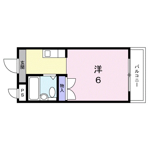 Ｓ・Ｈ星ヶ丘ハイツ 間取り