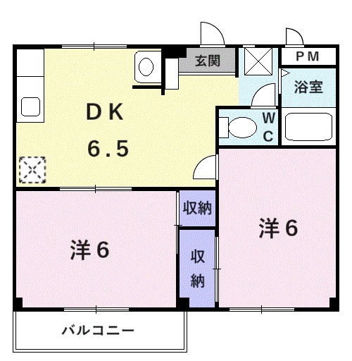 カーサ．タナカ 間取り
