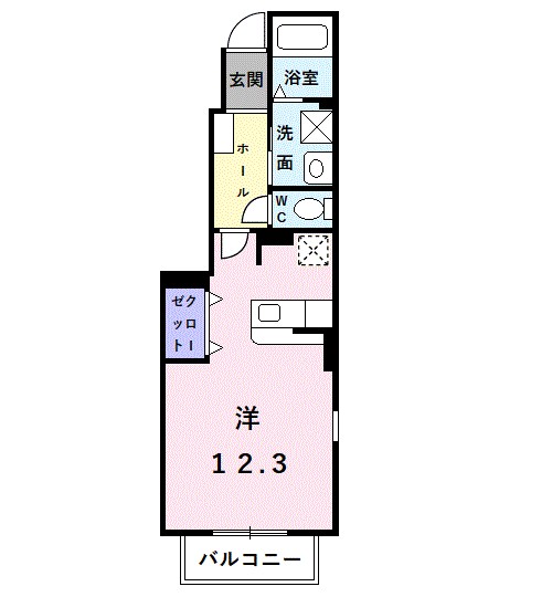 グリーンアンジュⅡ 間取り