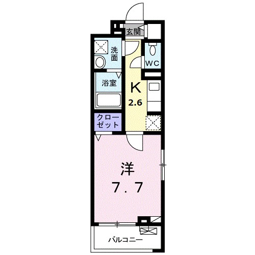 パインオーク　Ⅴ 間取り