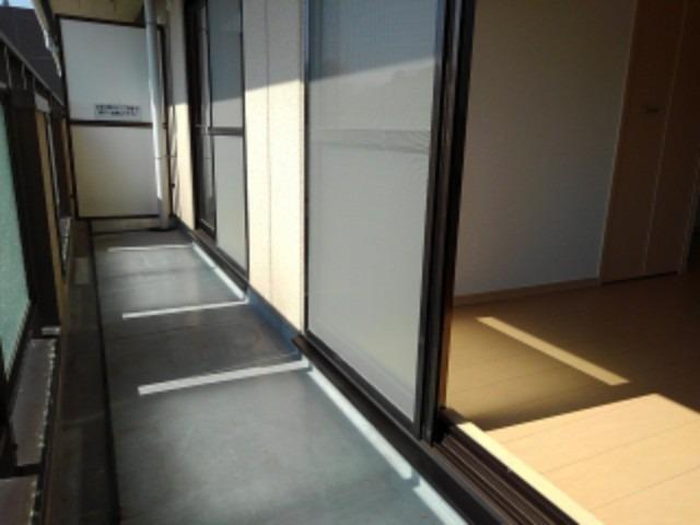 ガーデンコート大喜 ベランダ