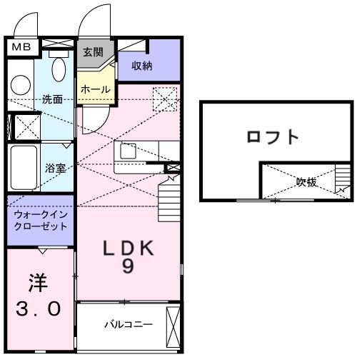 ブリーゼ美鈴 間取り
