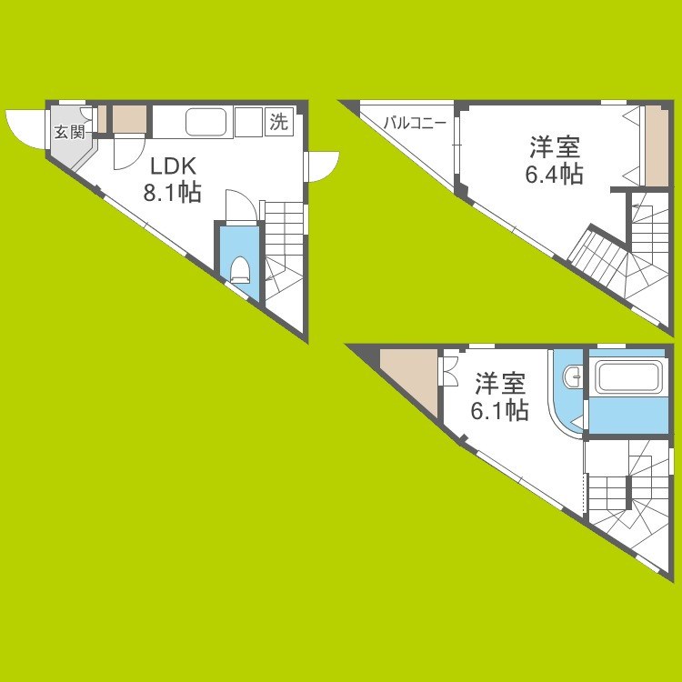 サクセス橋本町 間取り
