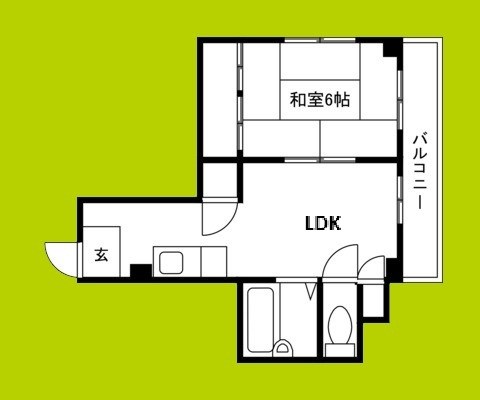 カキヤハイツ 間取り